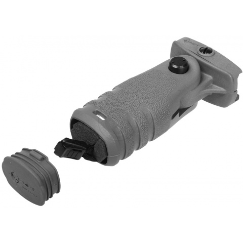 MFT Mission First Tactical Airsoft React Folding Vertical Grip - GRAY
