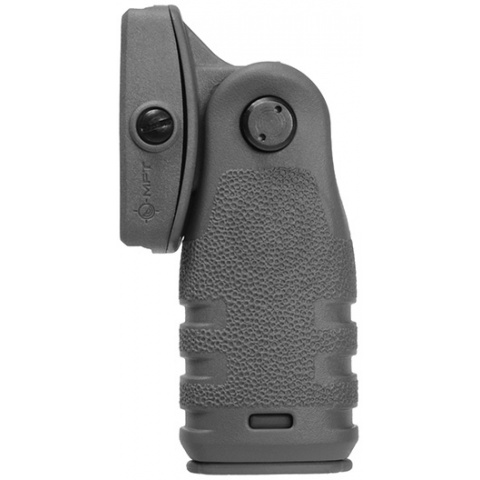 MFT Mission First Tactical Airsoft React Folding Vertical Grip - GRAY