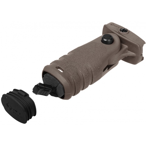 MFT Mission First Tactical Airsoft React Folding Grip - DARK EARTH
