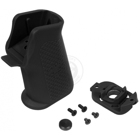 Madbull Airsoft Troy Battle Axe AEG Medium Type Motor Grip - BLACK