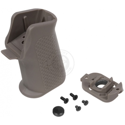 Madbull Airsoft Troy Battle Axe AEG Medium Motor Grip - DARK EARTH