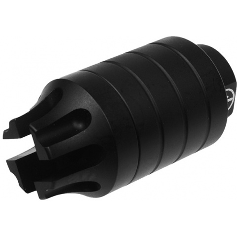 Madbull Airsoft PWS CQB Flash Hider Compensator w/ Amplifier - BLACK