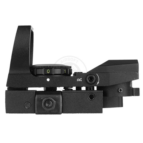 NcStar Green Zombie 4-Reticle Panorama Sight w/ QR Mount