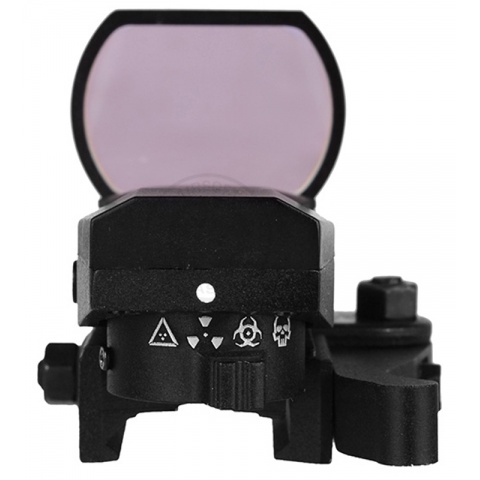 NcStar Green Zombie 4-Reticle Panorama Sight w/ QR Mount