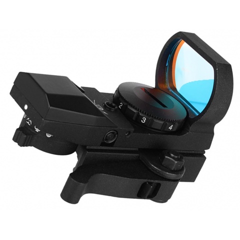 NcStar Red Rogue 4-Reticle Panorama Sight w/ QR Mount