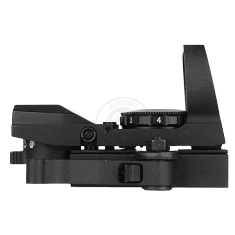 NcStar Red Rogue 4-Reticle Panorama Sight w/ QR Mount