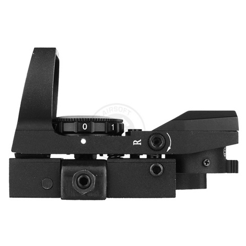 NcStar Red Rogue 4-Reticle Panorama Sight w/ QR Mount