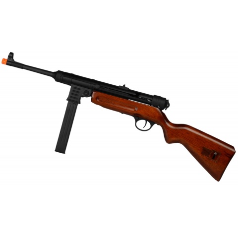 SRC Full Metal MP41 Electric Blowback Airsoft AEG Rifle - Real Wood