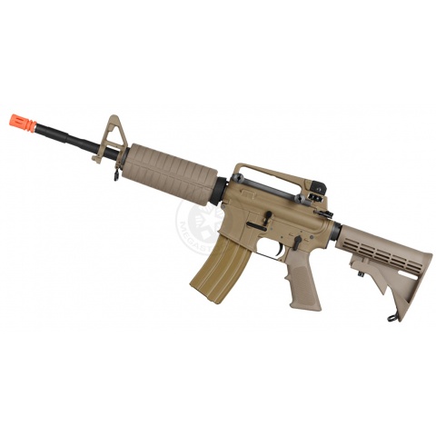 WE Full Metal M4A1 Open Bolt GBBR Gas Blowback Airsoft Rifle - TAN