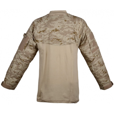 Rothco Military Combat Shirt w/ Hook and Loop Straps - DESERT DIGITAL
