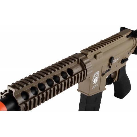 G&G GR4 Electric Blowback M4 CQB-S Mini Airsoft AEG - TAN / BLACK