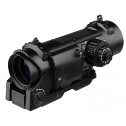 G&G 4X Optical Sight Airsoft Rifle Scope w/ Illuminated Reticle