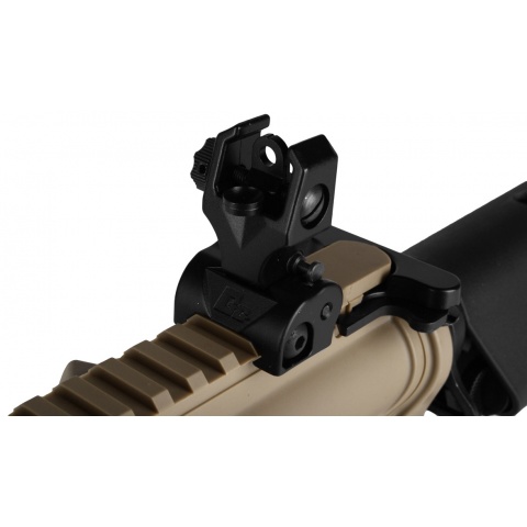 G&G Combat Machine M4 MK18 MOD1 DST Airsoft AEG Rifle - TAN / BLACK
