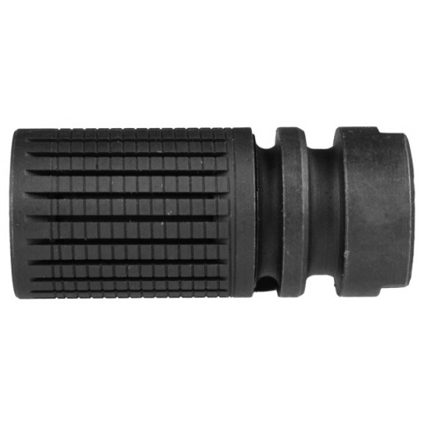 T&D Airsoft Knight Style CCW Flash Hider w/ Inner Barrel Stabilizer