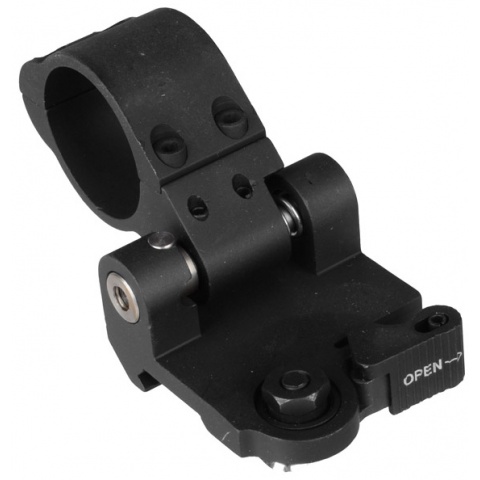 T&D Airsoft 30mm Quick Release Flahlight / Laser / Scope Mount