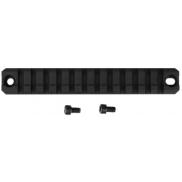T&D Airsoft 12-Slot Accessory RIS Rail Section w/ 2 Mounting Holes