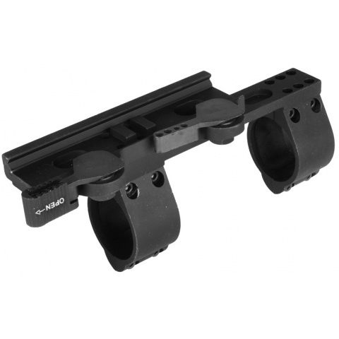 T&D Airsoft 30mm Cantilever Rifle Scope Mount w/ Quick Release