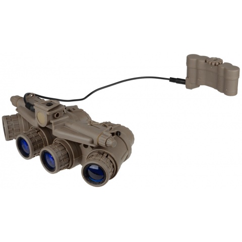 T&D GPNVG-18 Airsoft Dummy NVG Night Vision Goggles - TAN