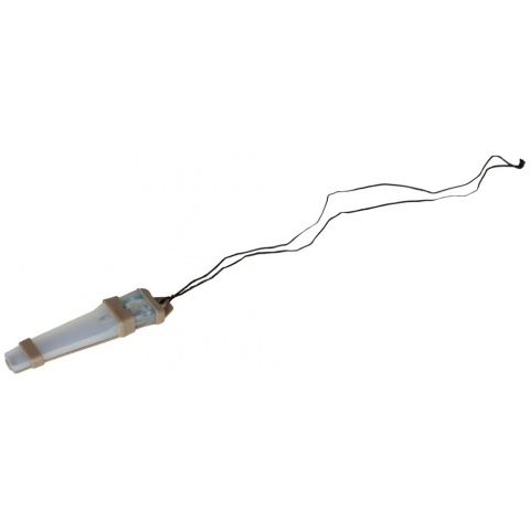 T&D Illuminated FOF Tactical Helmet Light w/ Hook & Loop - BLUE