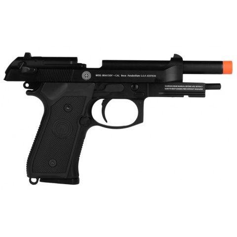 Socom Gear M9A1 SOF Airsoft GBB Pistol w/ Mock Suppressor - BLACK