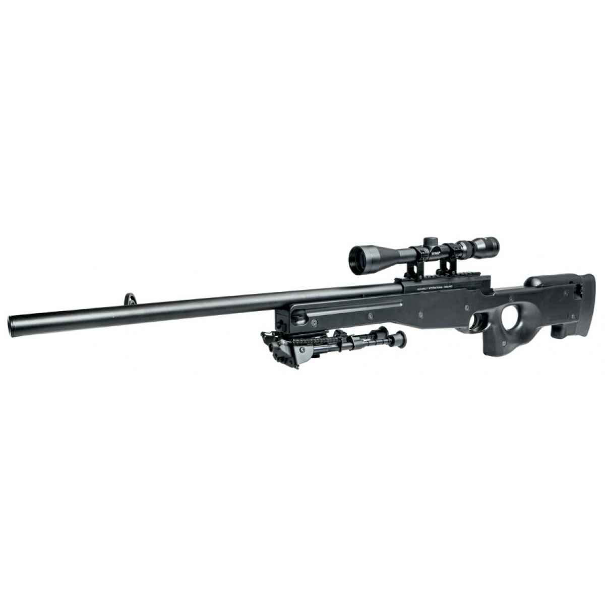 Details about   ASG AW Licensed 308 Airsoft Bolt Action Spring Sniper Rifle BLACK 500 FPS 